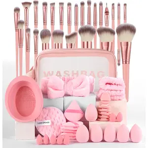 High-End Makeup Brush Set, Professional Tools for Face Eye Lip, Soft Non-Fallout Bristles, Eco-Friendly Material, Suitable for Sensitive Skin, Cosmetic Brush Set