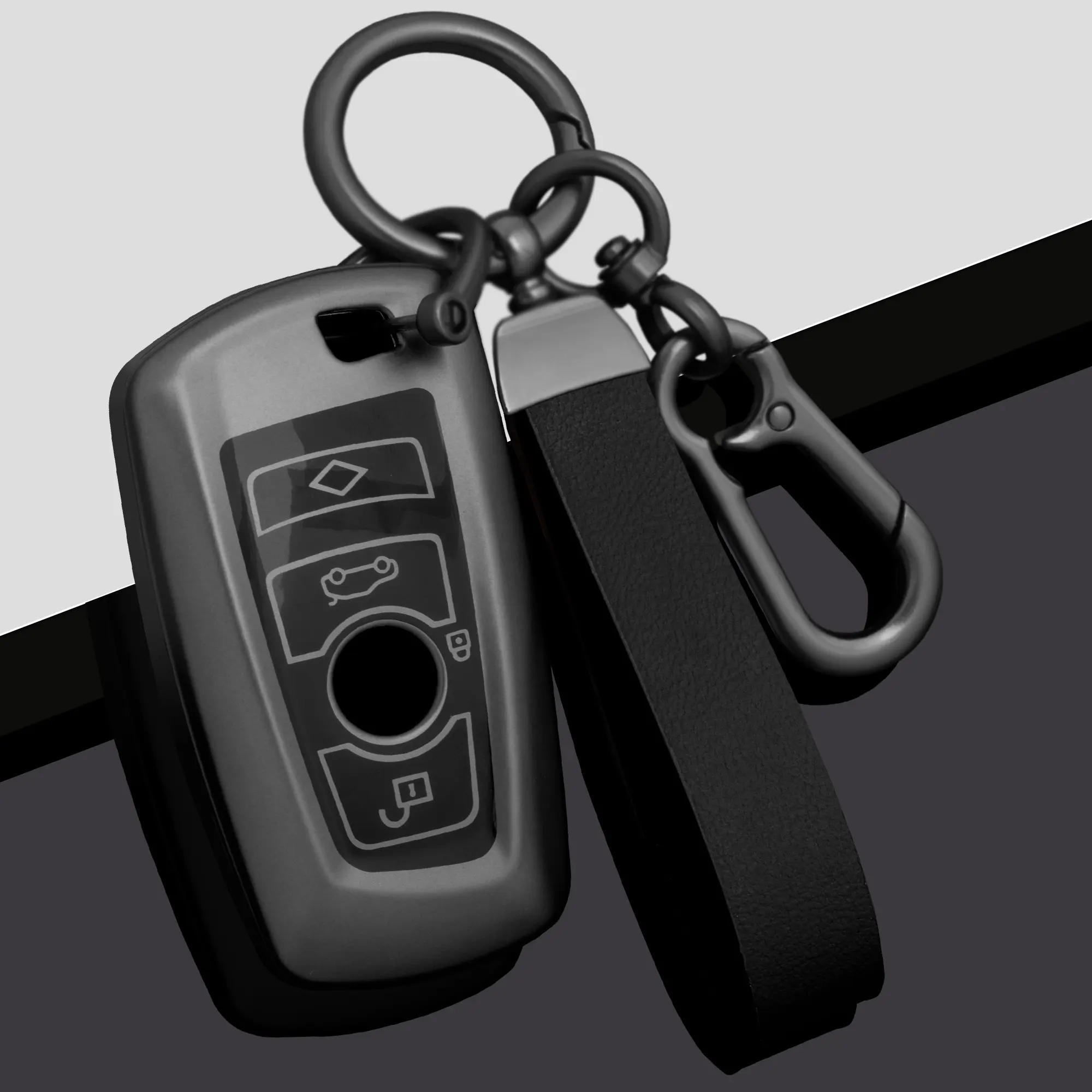 Bmw Car Key Case Key Fob Shell Key Fob Protector Car Key Holder for F20/f30/g20/f31/f34/f10/g30/f11/x3/f25/x4/i3/m3/m4/1/3/5 Series, Durable & Stylish Design, Perfect Fit Accessory, Car Key Cover