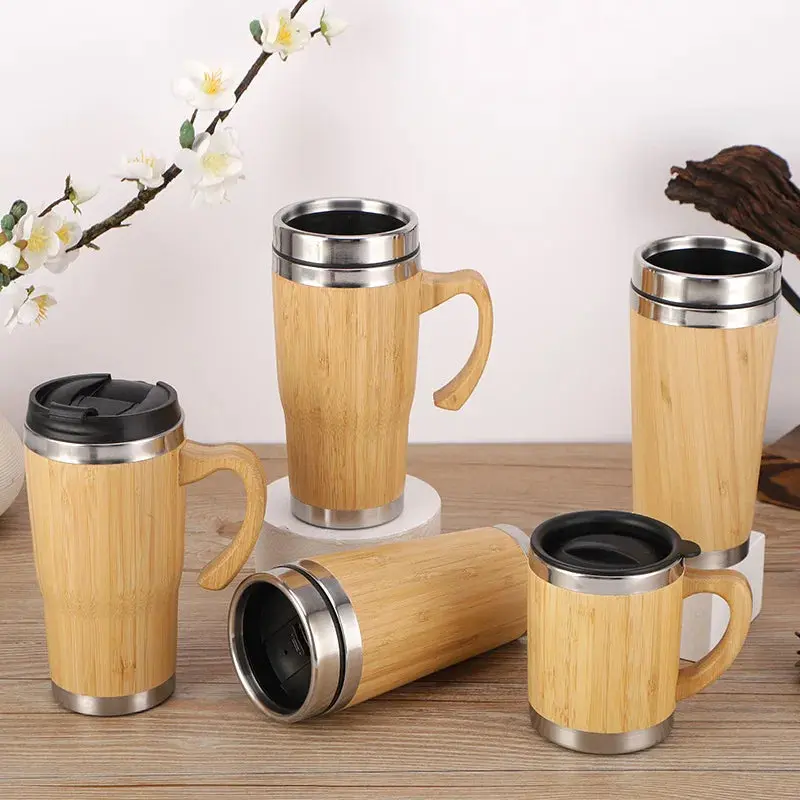 Bamboo Coffee Cups & Bottles | Stylish & Sustainable
