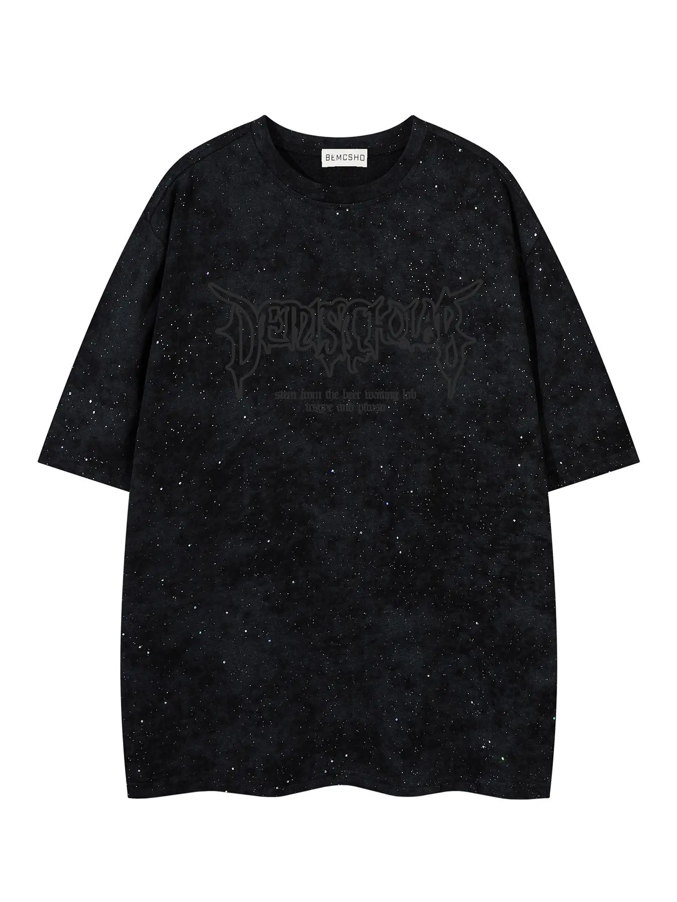 Men's Letter Print Short Sleeve Tee, Loose Casual Comfy Sporty Fashion Round Neck T-shirt for Summer, Men's Top for Daily Wear, Gym T Shirts, Casual Sports Tops