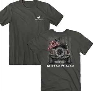 Ford Bronco Tshirt,It's Bronco Since 1966 Tshirt,Bronco Tee,American Car Tshirt,Full Size,Full Color - Shades for Everyone - Mix and Match