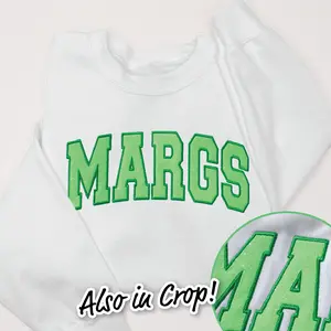 Tequila Shirt Margs Glitter Sweatshirt - University