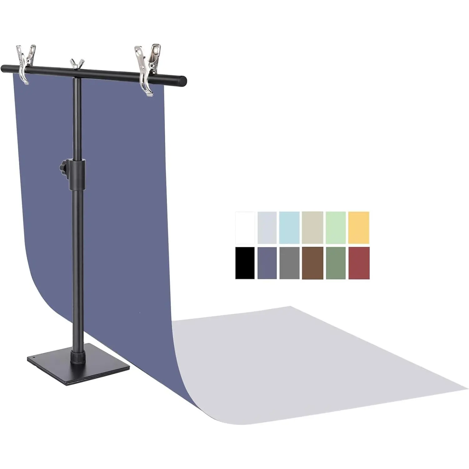 Photography Backdrops Small Product Background: Flat Lay Seamless Paper Props - Tabletop Photo Shoot for Jewelry Cosmetics Food .(22x34in, Dark)