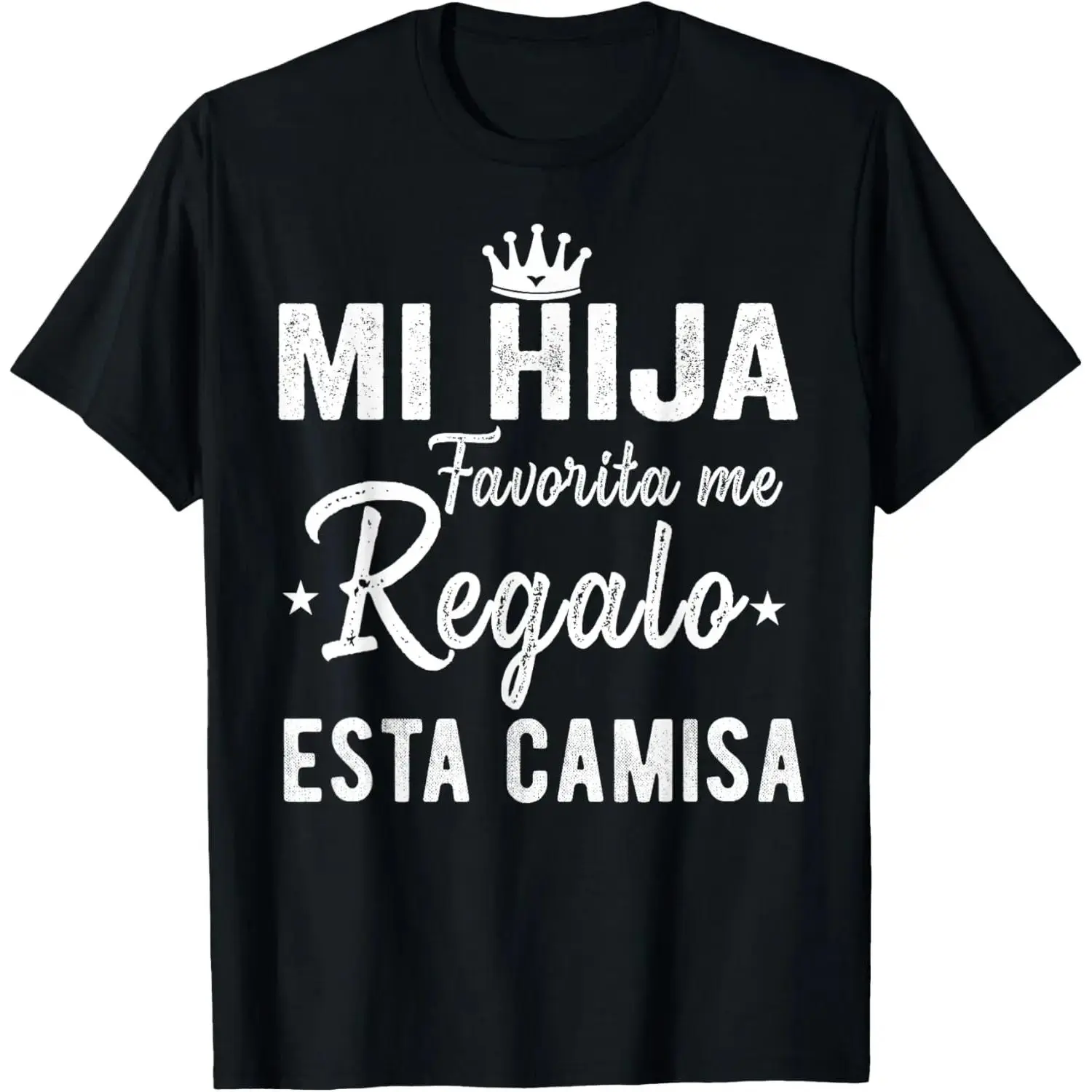 100% cotton Unisex Regalo Para Papa De Hija Español Día Del Padre Camiseta T-Shirt