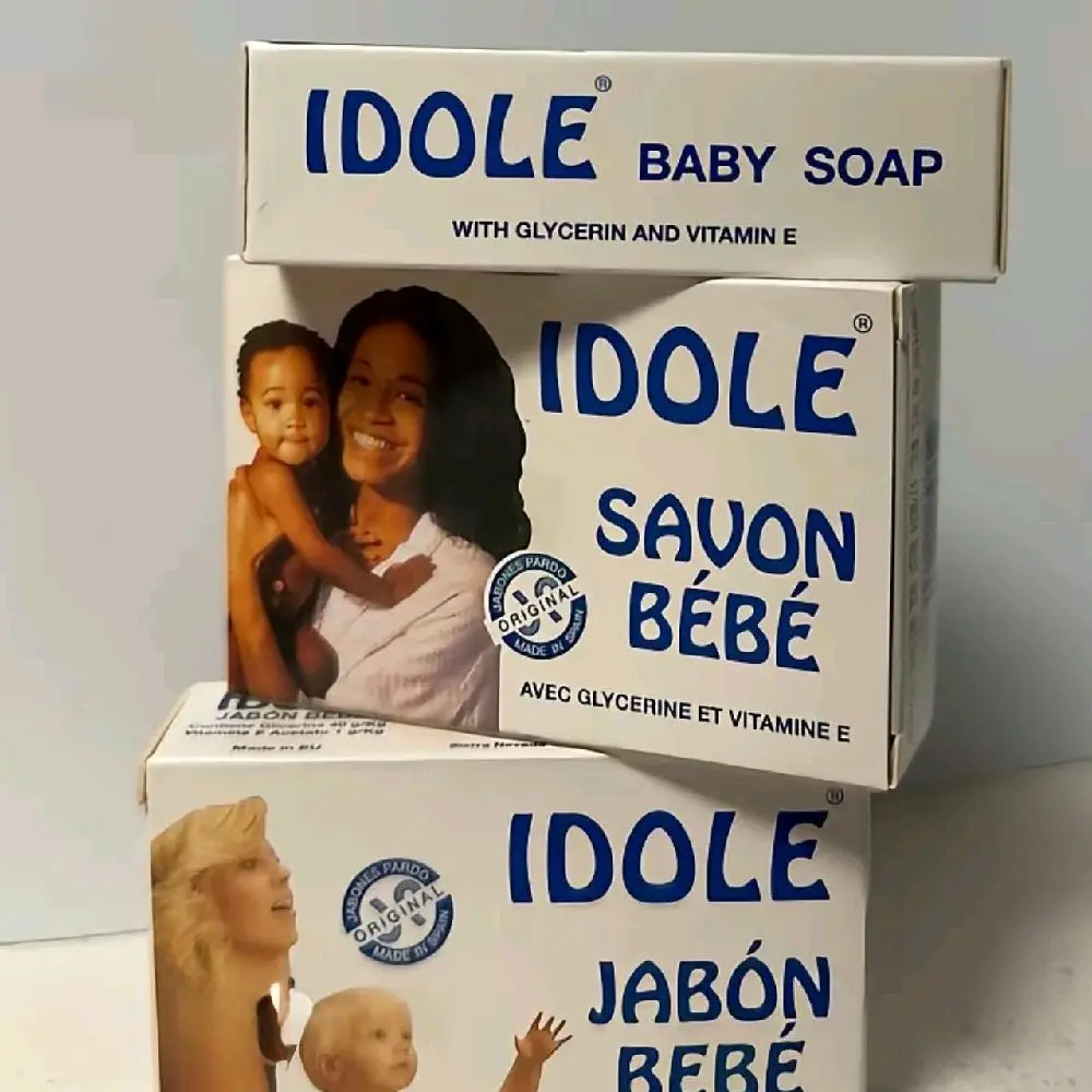 3pcs Savon Idole Bebe Glycerine And Vitamin E 2.65oz Skin Care