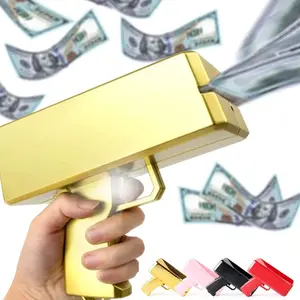 Handheld Cash Shooter for Wedding Birthday Game Movies Bachelor Props Party Supplies Celebration Spray Money Gun