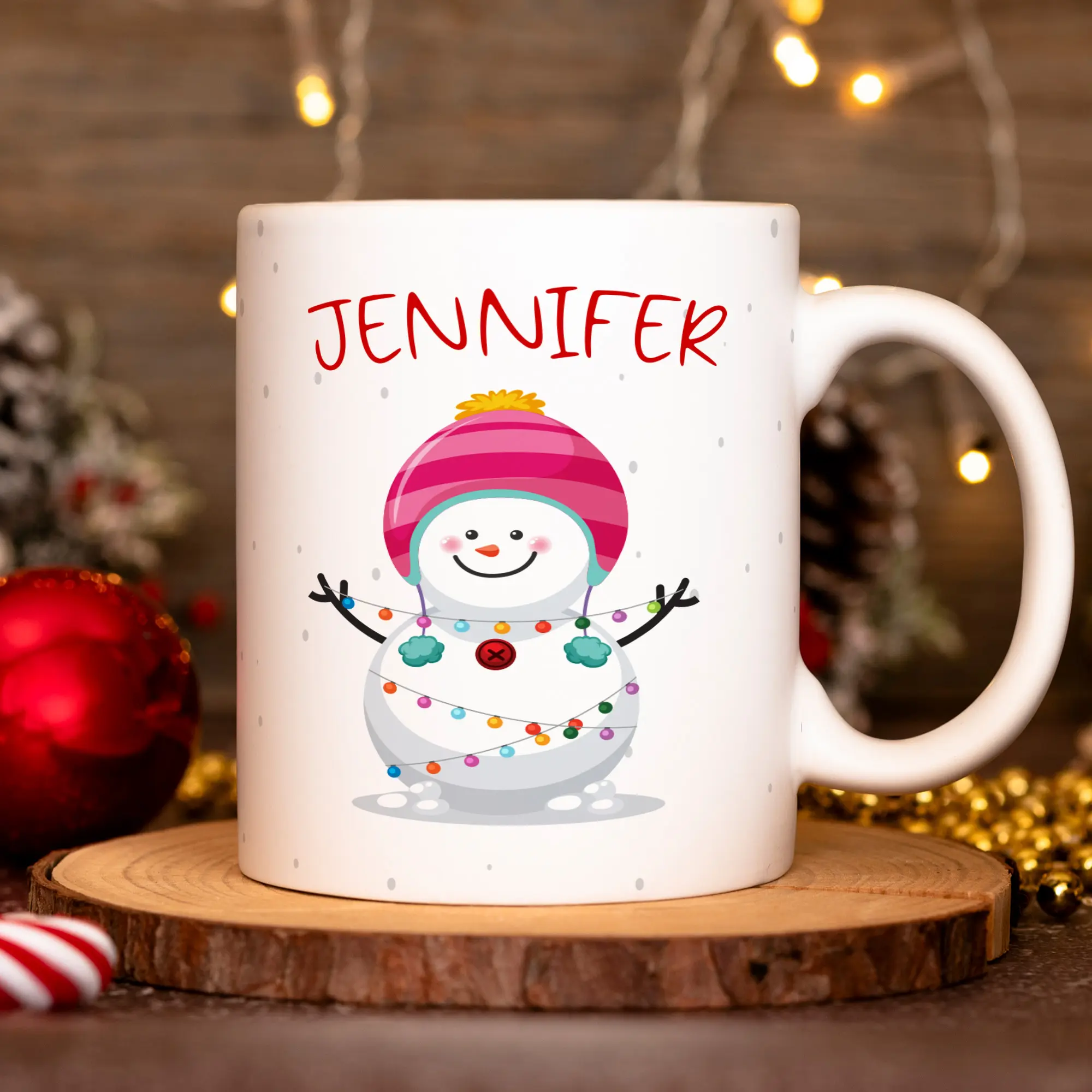 Personalized Christmas Name Mug, Great Gift for Christmas Morning, Christmas Coffee Mug, Custom Mug, Hot Chocolate Mug, Cute Coffee Mug, Personalized Mug, Personalized Gift, Xmas Gift