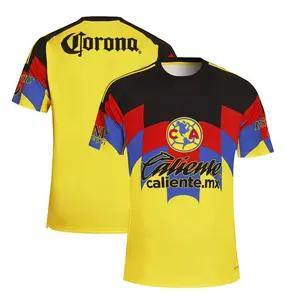 26 Mexico LIGA MX Club America Home Soccer Jersey Fans Version Short Sleeve Jersey Quick Dry Football Jersey