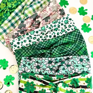 St. Patrick's Day Headband: Shamrock Twist Hair Accessory