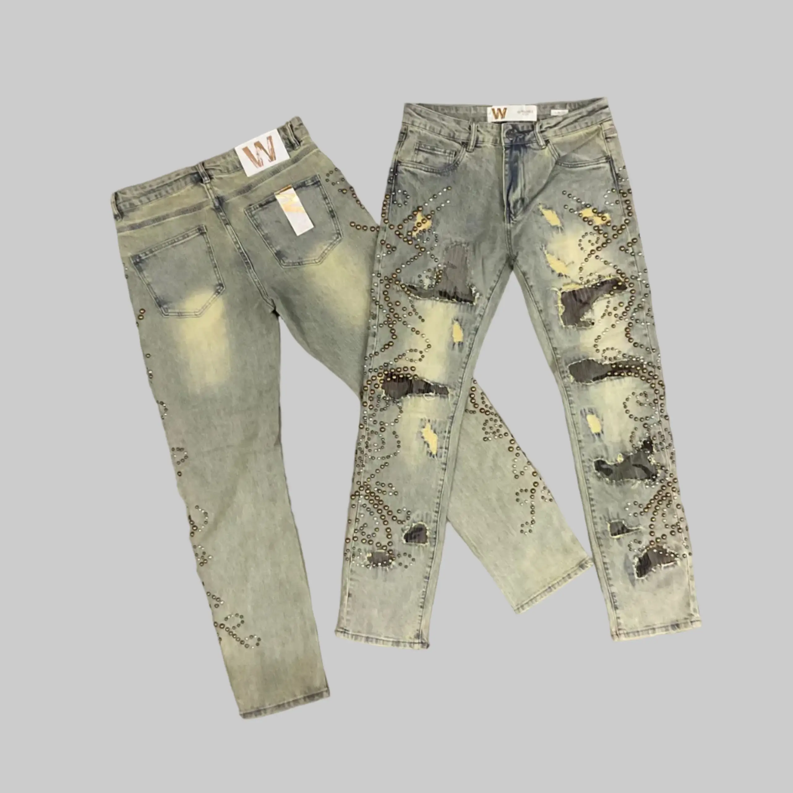 Waimea Jeans - Antique Blue Wash - M8656D
