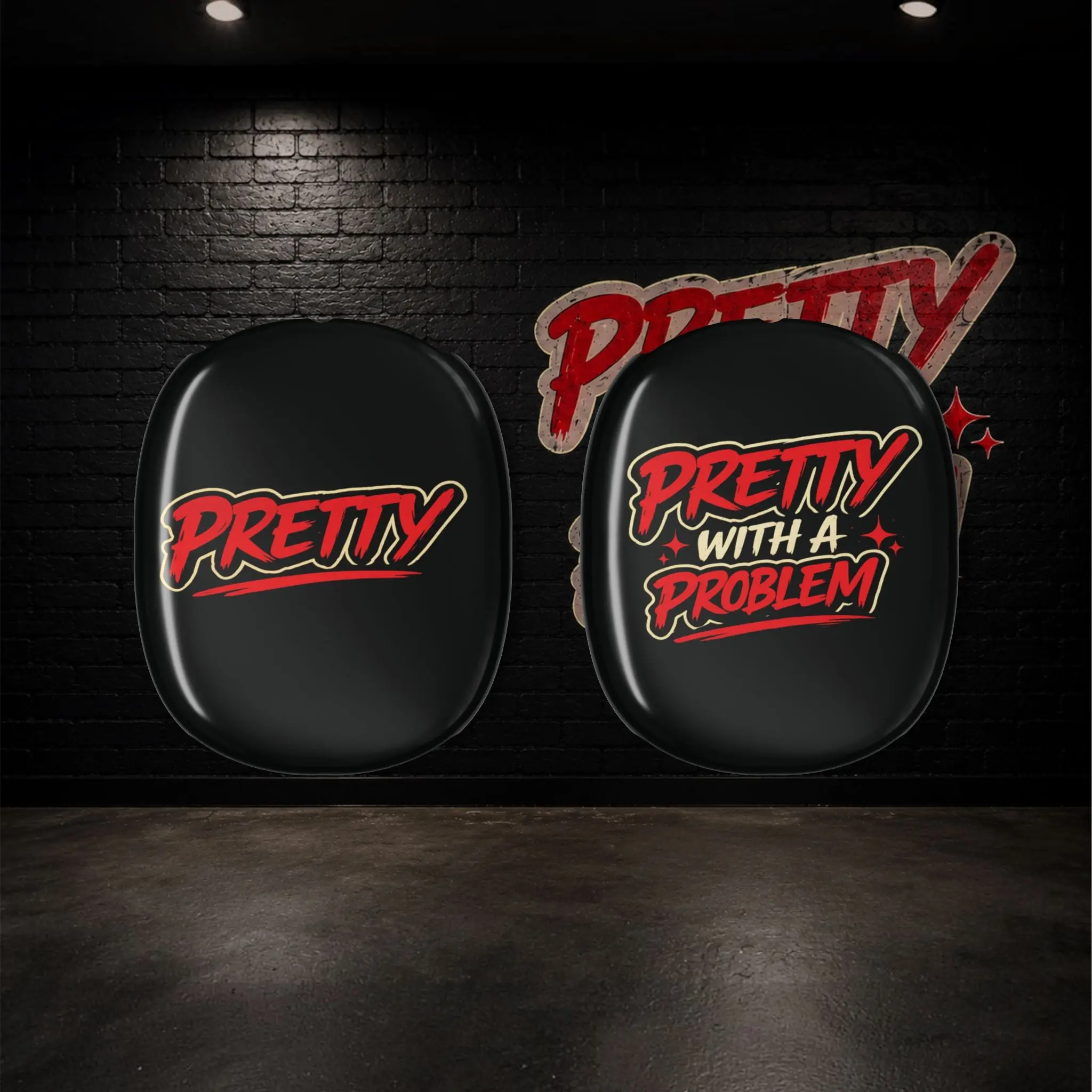 Pretty With A Problem(AirPods Max Shell Case)