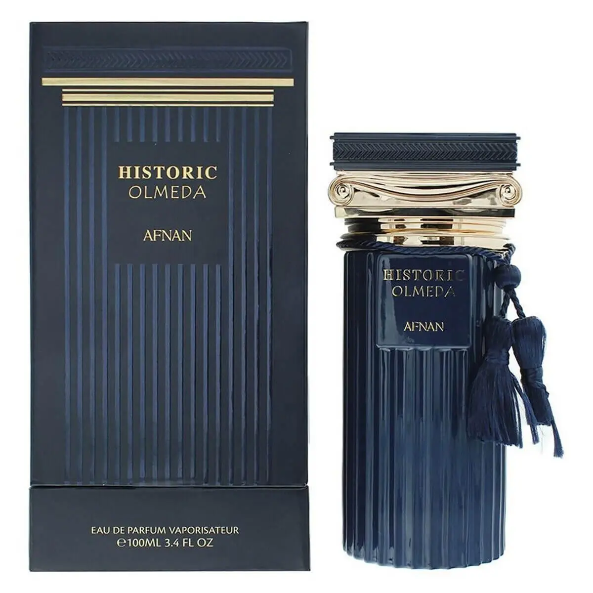 Historic Olmeda by Afnan 100ml Eau De Parfum Spray for Men and Women Exquisite Fragrances Elegant Perfume