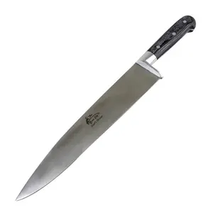 14.5" Chef Choice Cooking Kitchen Knife Wood Handle Stainless Steel 14.5" Chef Choice Cooking Kitchen Knife Wood Handle Stainless Steel