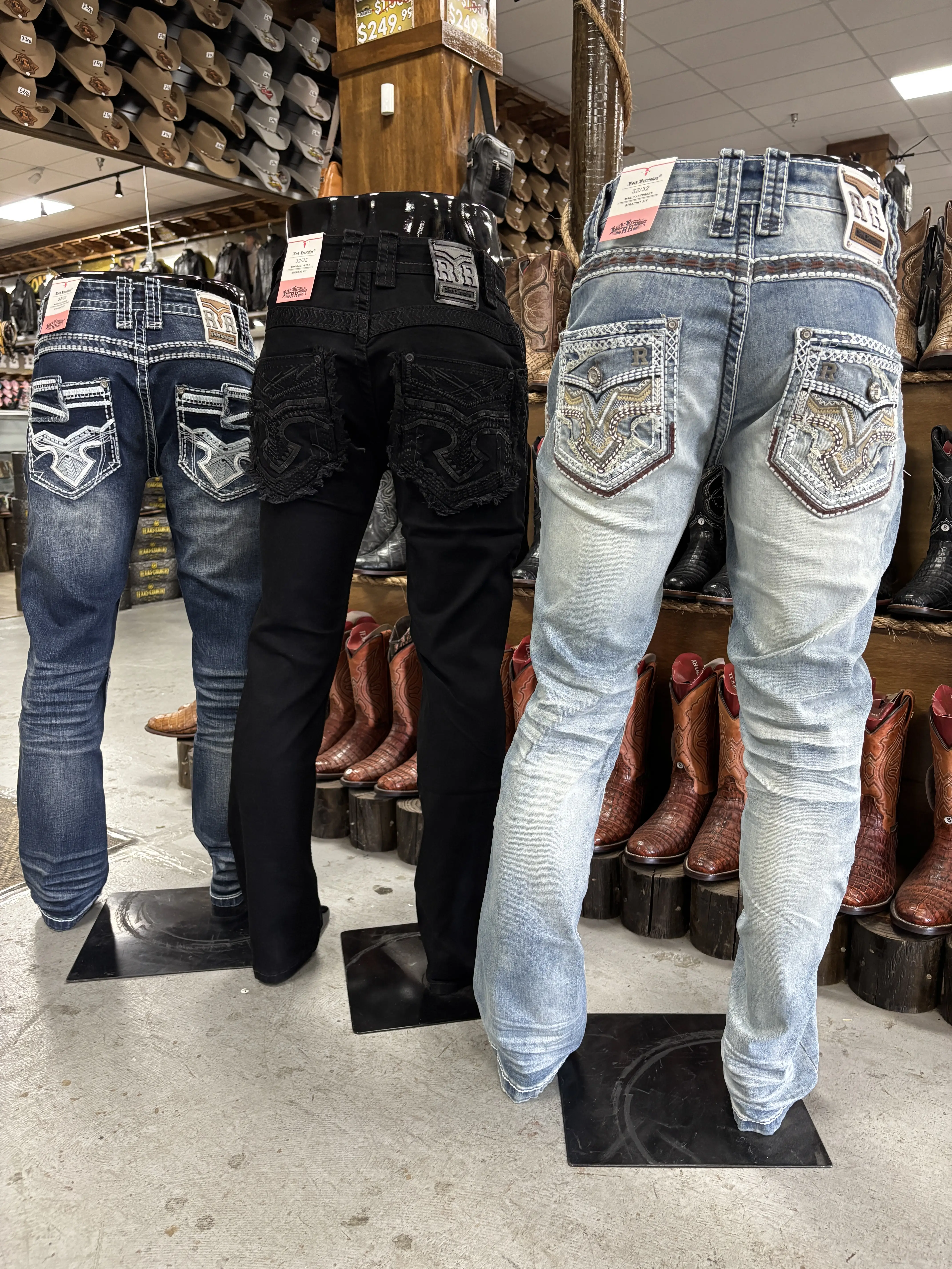 Cowboy Straight Cut Jeans Dark Blue