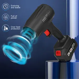 Cordless Turbo Leaf Blower, High-Power Violent Turbo Fan with Pure Copper Brushless Motor, Car Drying After Wash, Snow Removal, Portable Air Duster for Home Improvement & Garden Maintenance, Perfect Gift for Christmas & New Year