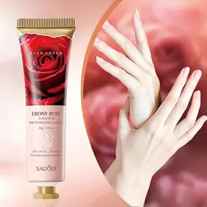 30g Rose Scented Hand Cream, Niacinamide and Hyaluronic Acid Moisturizing, All-Season Rose Formula, Women's Gift, Hand and Foot Care