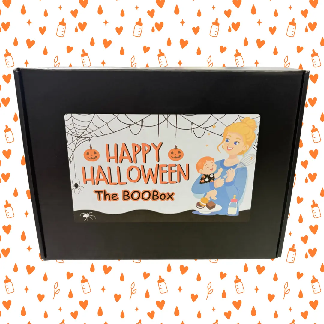 BOOBOX Halloween Lactation Treat Sample Box - Chocolate, Milk Cookies Snack Assortment BOOBOX Halloween Lactation Treat Sample Box - Chocolate, Milk Cookies Snack Assortment