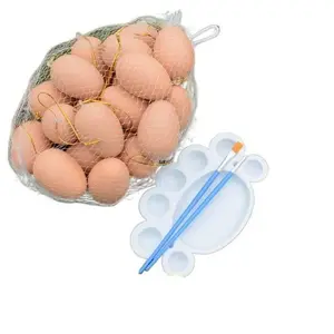 Children's Handmade Painting Protein Egg Large Kindergarten Hand-painted Plastic Colorful Egg Easter Egg