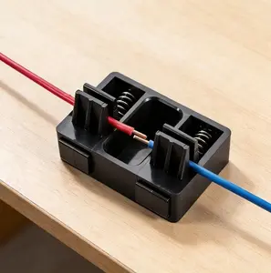 Durable Plastic Soldering Fixture with Spring Clamp Design, Welding Accessory Sleeve