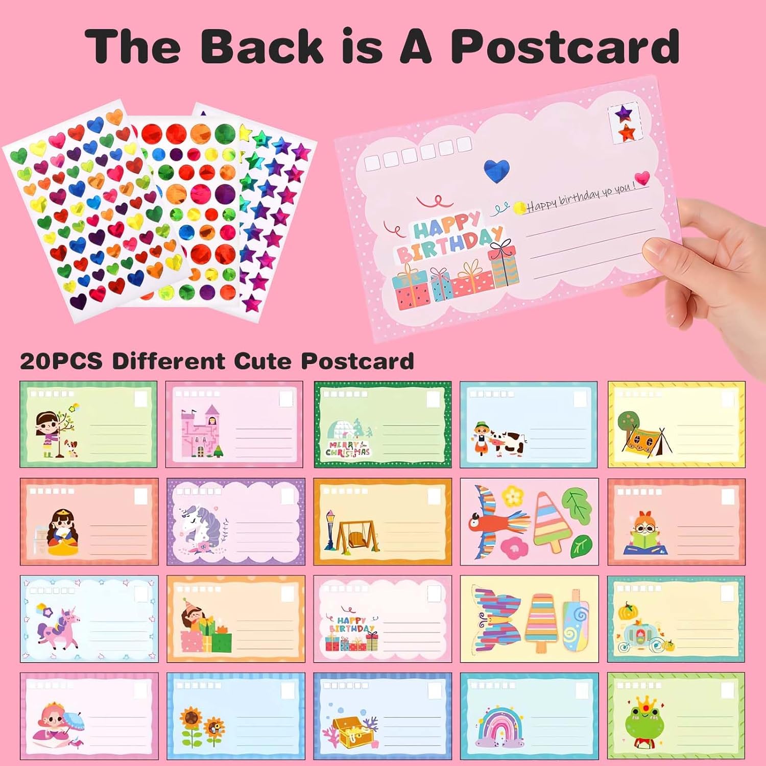 35 PCS Magic Dot Scratch Painting Party DIY Gifts for Girls and Boys, Squeegee Art Craft Kit, Creative Painting Kit, Rainbow Scratch Paper Art Set Notebooks