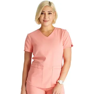 Cherokee Atmos V-Neck Tops