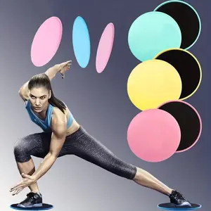 Core Sliding Trainer, Dual-Sided Exercise Disc, Suitable for Carpet or Hardwood Floor, Lightweight and Portable, Home Exercise Equipment, Ideal for Abdominal and Core Workouts