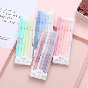Minimalist Writing Tool Set for Text Enthusiasts, Elegant Signature Pens for Note-Taking & Study, Perfect Gift for Students, Rollerball Pen Set