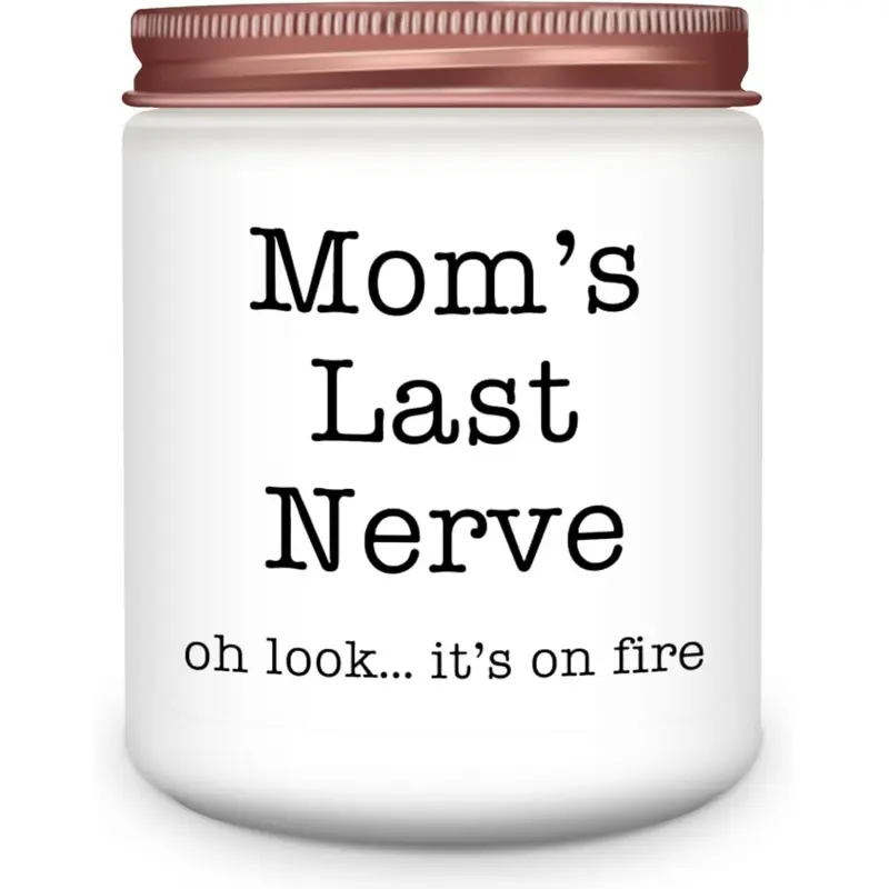 Homsolver Gifts for Mom from Daughter Son, Mom Gifts, Funny Mom, Birthday Thanksgiving for Mom Stepmother Adoptive Mother, Mom's Last Nerve