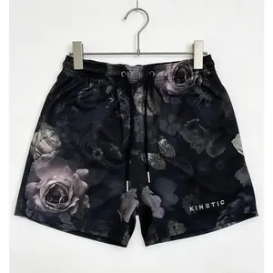 KINETIC Basic Mesh Shorts Men's Gym Workout Fitness Shorts Breathable Lightweight Casual Athleisure Summer Outfit Unisex Shorts