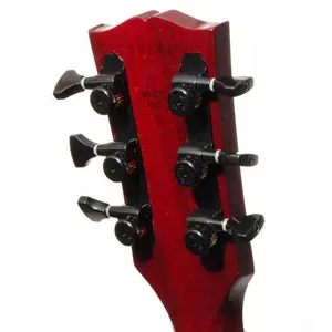 Hipshot BLACK 3+3 GripLock Open-Gear Locking Guitar Machines 3x3 Tuners w/ UMP