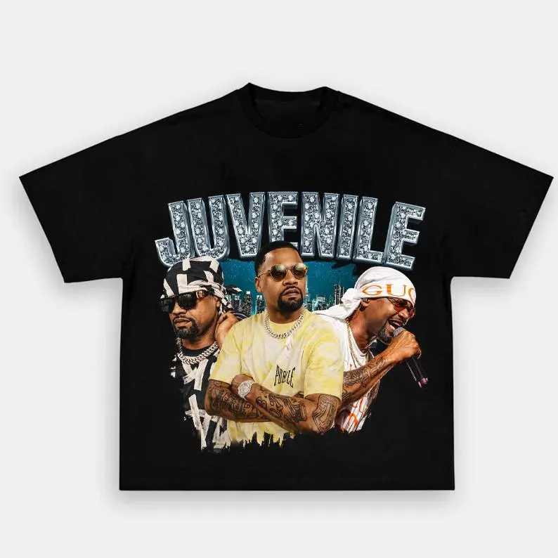 Juvenile Vintage Shirt Reality Check Project English Southern Rap Graphic Tee Collection HY5699