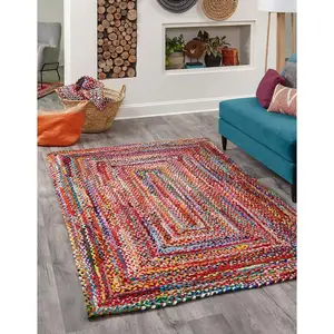 Rugs.com Braided Chindi Rug