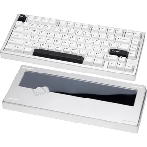 WOBKEY Rainy 75 CNC  HMX/JWK/Cocoa Switches Triple-Mode Connectivity Mechanical Keyboard with  Acoustics, No RGB/PP/Mirrored Glass/3500mAh/Violet  (Lite - )