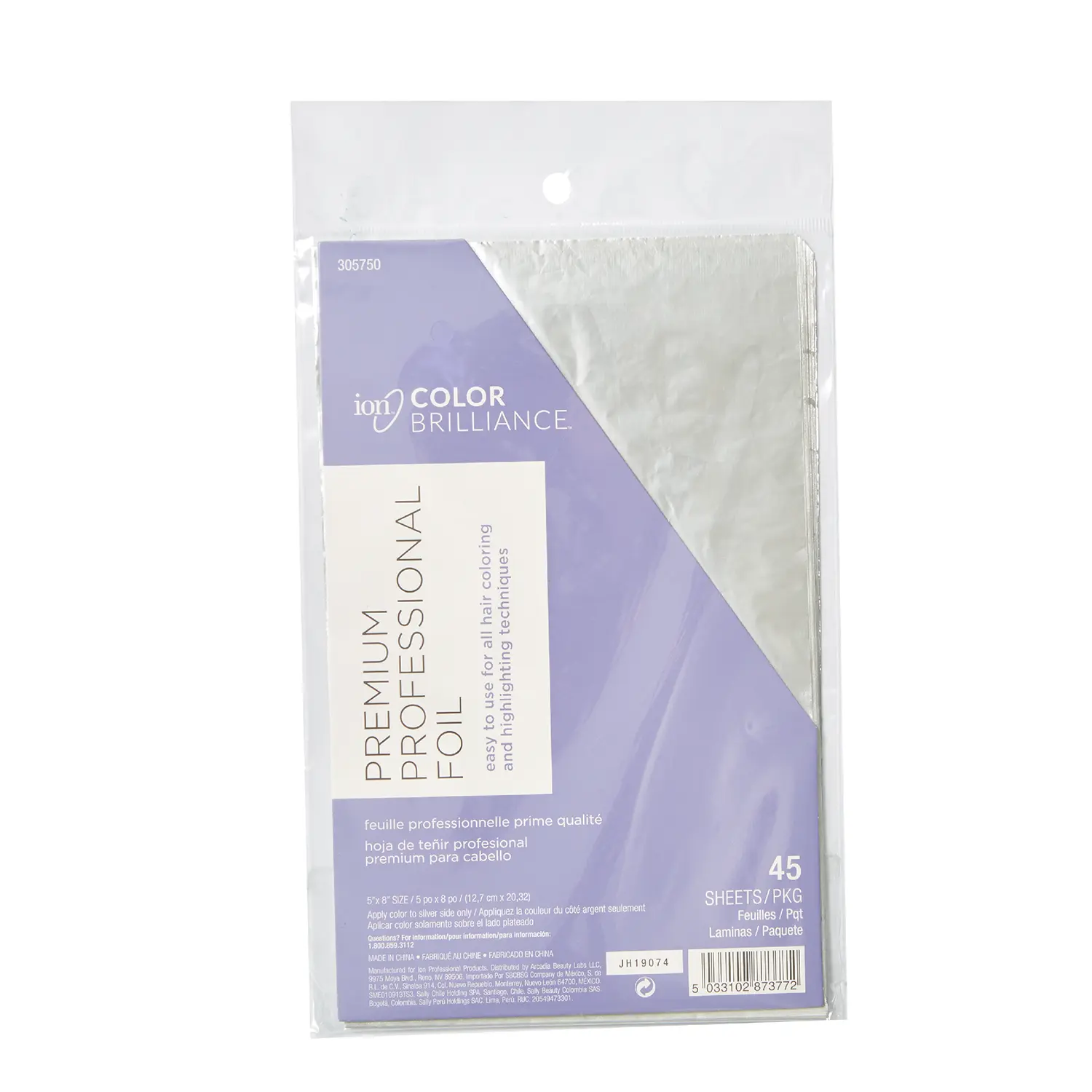 ion Foil Sheets 5X8, 45 Count ion Foil Sheets 5X8, 45 Count