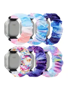6pcs for Gizmo Watch 3 2 1, Gabb Watch 3e 3 2 1, SyncUP Kids Watch, Cosmo Jr Track 3 watch, Scrunchie Bands Compatible with any smartwatch with 20mm width lugs for Kids Boys Girls