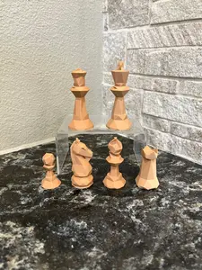 Low-Poly Chess Set