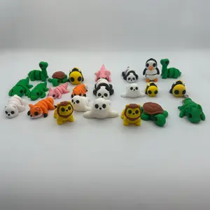 3D Printed Mini Animals - Articulated Fidget Toy - Cute Sensory Animals - Fun & Cute Gift - Gift For Kids - Stocking Stuffer