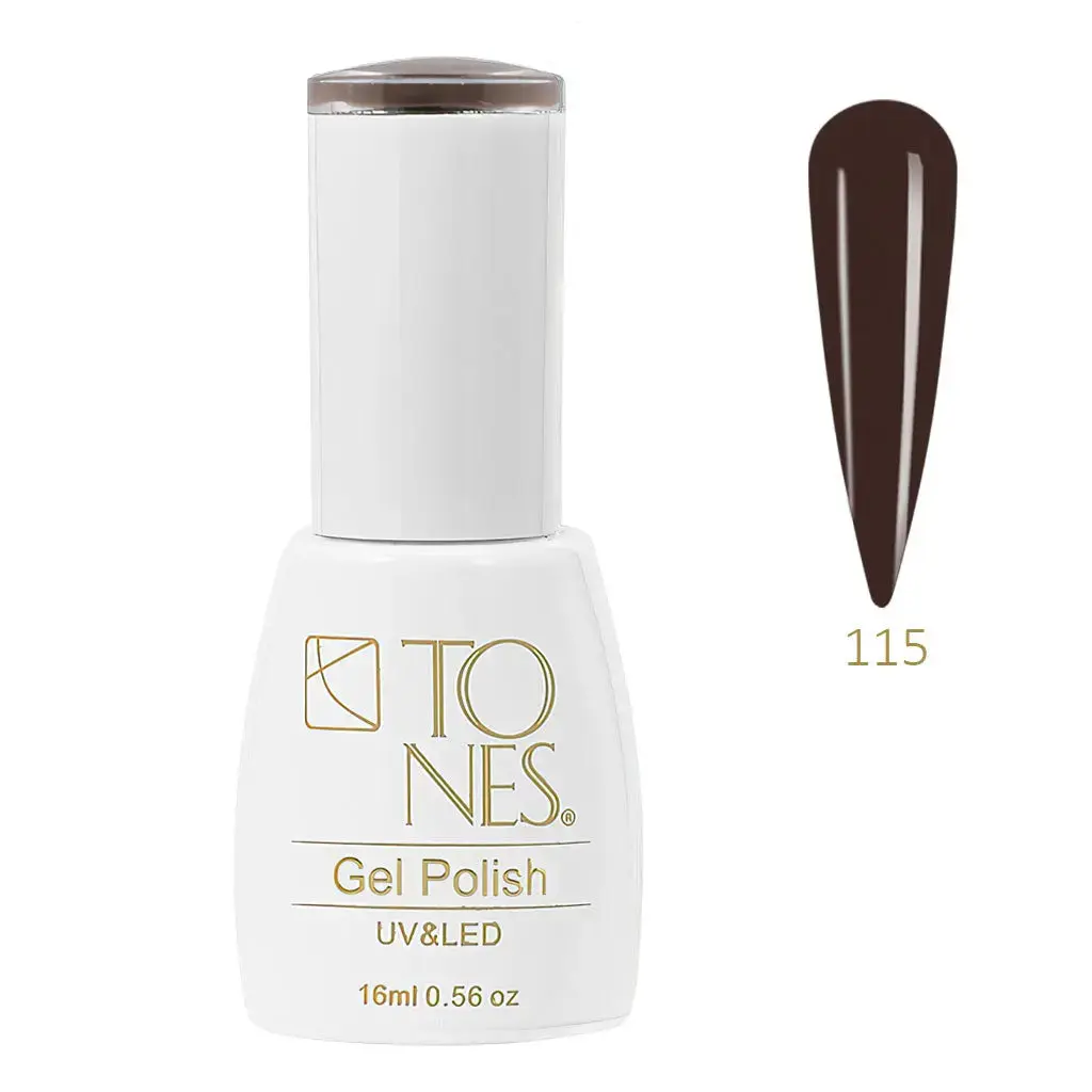 Gel Polish #115 - Brownie Points  | Brown Gel | UV/LED | 0.56 fl oz