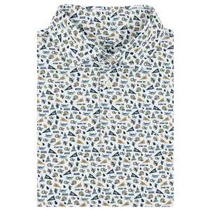 The Georgia Tech Gameday Men's Short Sleeve Collegiate Polo
