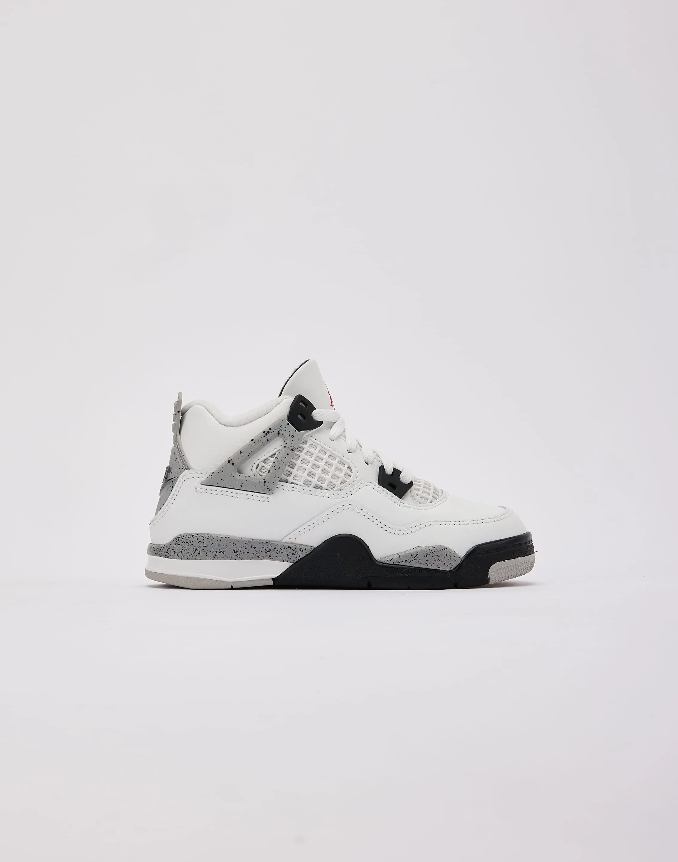 Kids Jordan Air Jordan 4 Retro OG 'White Cement' Pre-School