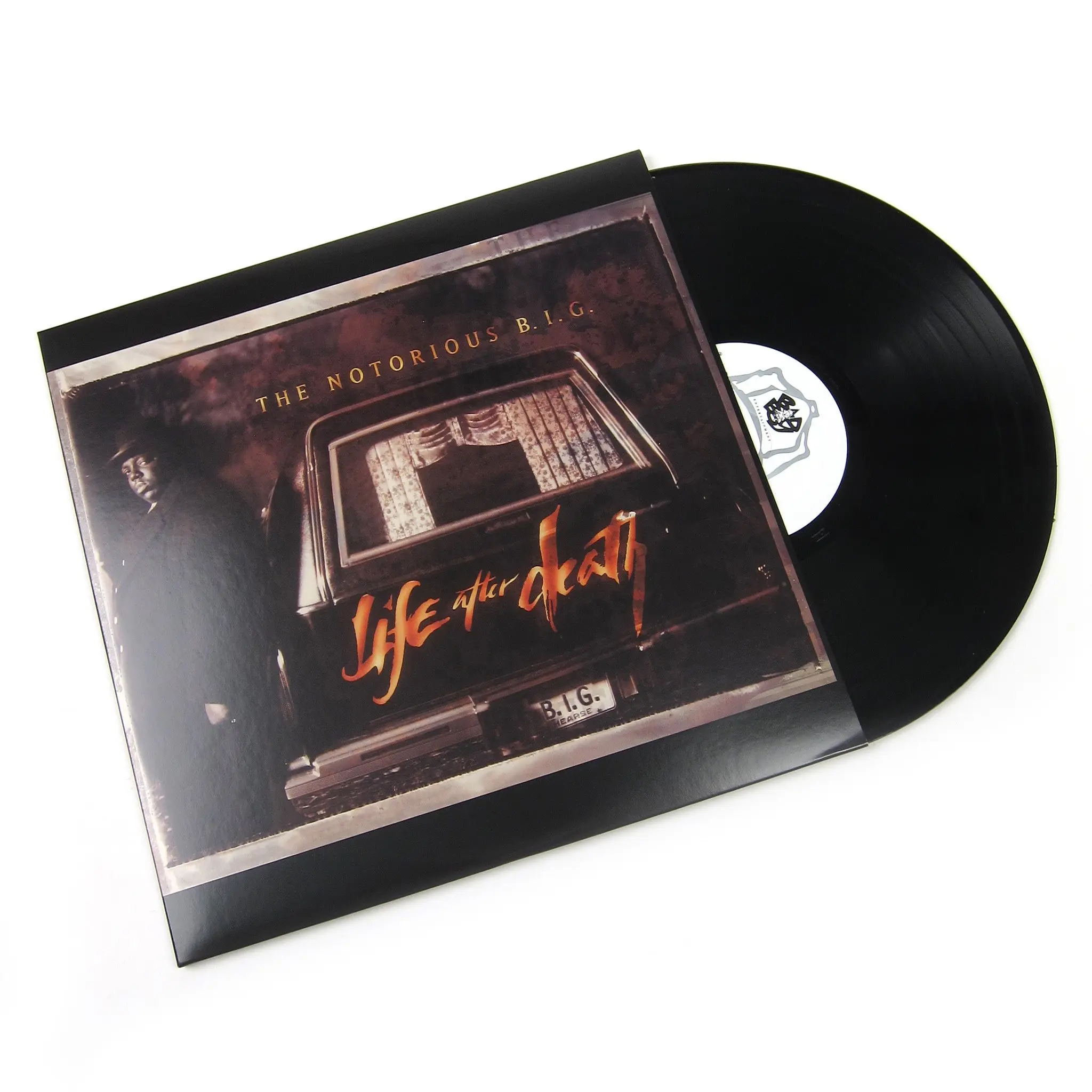 The Notorious B.I.G. Life After Death English Hip-Hop Vinyl - Bad Boy Entertainment Rarely Triple LP, Includes Printed Insert