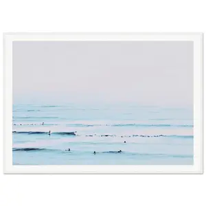 Poster Ocean Minimalist| Fine Art Surf Print |Photography Wall Decor