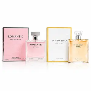 Romantic & La Vida Bella Women's Perfume Gift Set (2 Pack) – Long Lasting Floral Sweet Eau de Parfum Fragrance Collection for Women, Elegant Everyday & Special Occasion Perfume Bundle