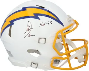 Antonio Gates San Diego Chargers Autographed Riddell 2022 Navy Color Rush Speed Authentic Helmet - Fanatics Authentic Certified