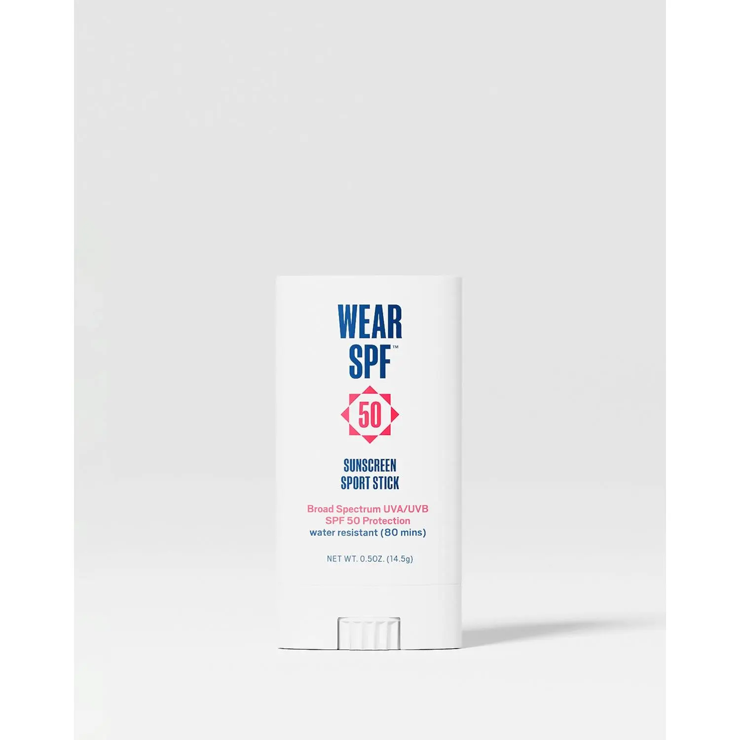WearSPF 50 Sunscreen Sport Stick – Sweat & Water-Resistant Face Stick SPF 50 for Athletes, 0.5 Oz Body Care Compact