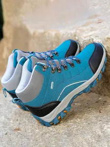 Women's Waterproof Hiking Shoes, Lightweight Outdoor Mountaineering Boots, Trekking Camping Shoes, Perfect for Camping and Climbing, Daily Casual Commute