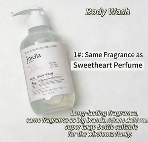 jmella No.1-No.5 Perfume Body Wash - Long Lasting Fragrance, 72H Scent Bloom