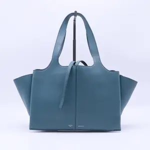 Pre-owned Celine Leather Tote Bags Medium Trifold B22300