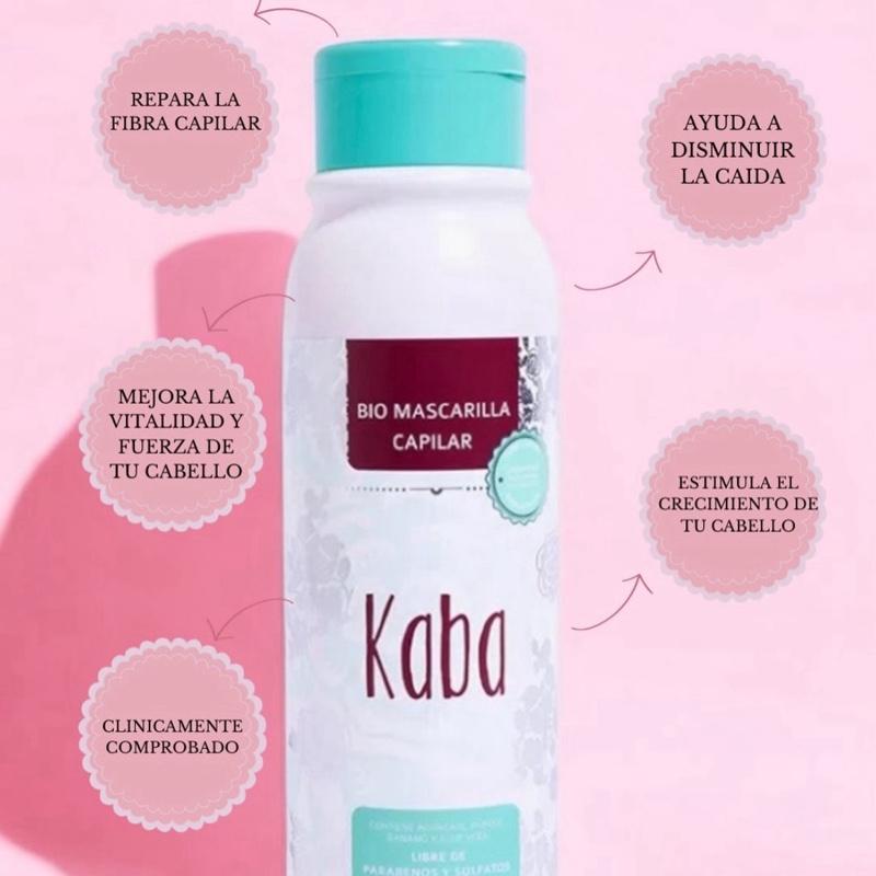 Kaba Haircare Set - Onion Shampoo & Biomask Conditioner for Strength, Growth & Natural Shine - Cleansing & Nourishing Formula