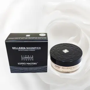 Aesthetica Banana Loose Setting Powder - Flash Friendly Superior Matte Finish Highlighter & Finishing Powder - Includes Velour Puff Soft Focus Hydrating Long-lasting Oil Control Pore Minimising Dry Skin